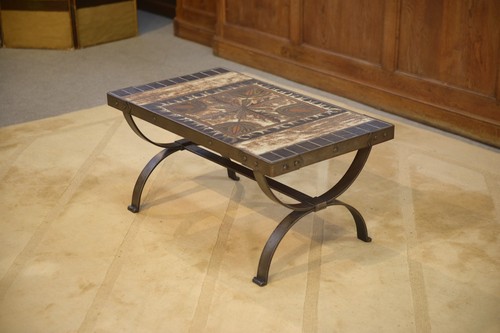Table basse fer - en, forgé