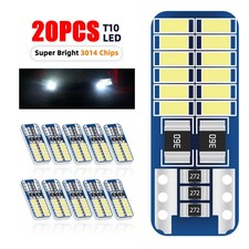 20 pièces T10 W5W LED Canbus
