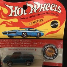 69 Hot Wheels Redline Mercedes Benz 280 SL Blue - Original Packaging