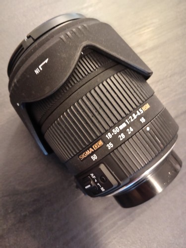 Objectif sigma 50 mm - sigma, 18-50