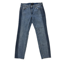 Bebe Girlfriend Studded Straight Leg Jeans Size 27