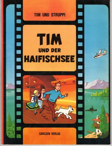 Tintin lac aux requins - lac,