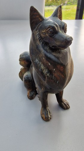 Sculpture statuette chien - sculpture,