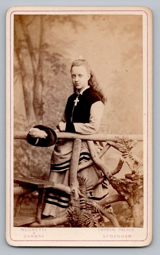 Cdv 1870 miss ducellier petite - cdv,