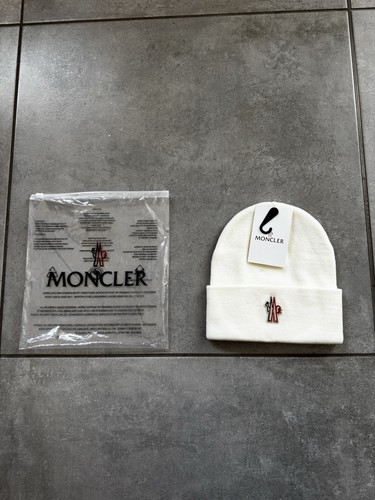Moncler bonnet homme blanc - bonnet,