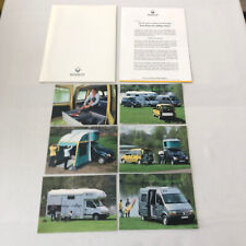 Renault Kangoo Camper Motor Home Press Kit Brochure Photos GERMAN Text