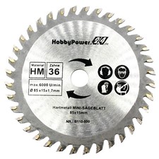 Lame de Scie Hm pour Bosch Gks