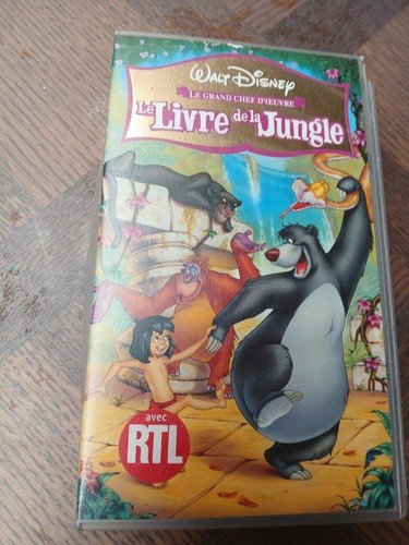 Cassette vidéo vhs - vidéo, livre