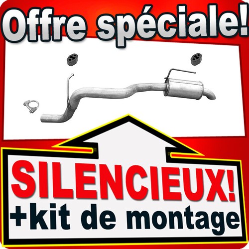 Silencieux arriere pour - arriere,