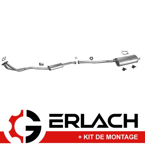 Echappement silencieux pour