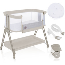 lit d'appoint portable lit de voyage du nouveau-né à 9 kg roues avec frein