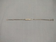 Gourmette de bébé en or