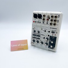 Table de mixage numérique Yamaha AG06 6 canaux blanche Japon avec accessoires...
