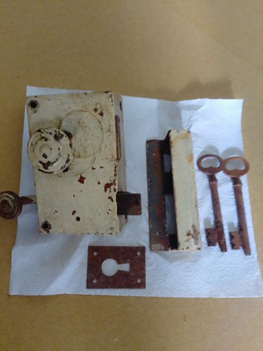 Ancienne serrure porte en - ancienne,