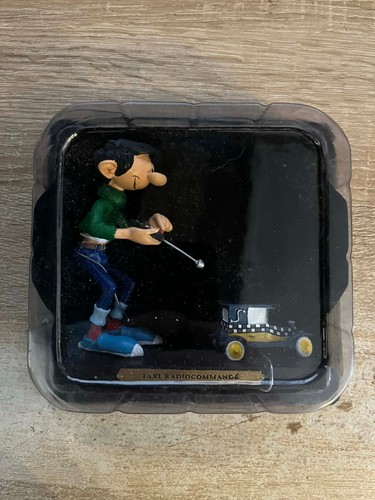 Figurine gaston taxi - gaston,