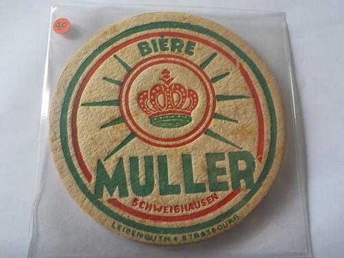 Sous bock ancien - bock,