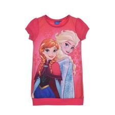 DISNEY robe fille LA REINE DES NEIGES 3, 4, 5 ou 6 ans rose imprimé NEUVE