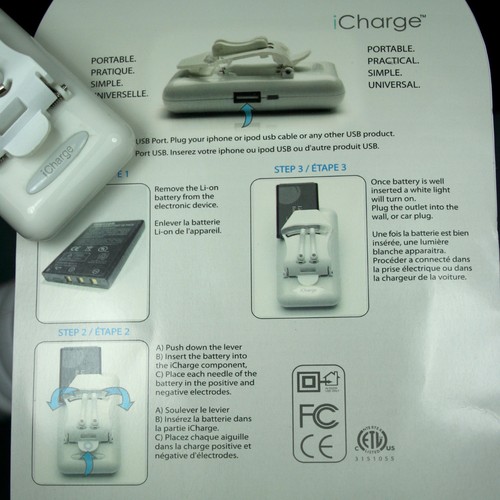 Universal battery charger for - battery,