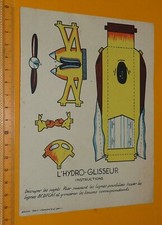 CHROME DECOUPAGE 1920-1938 HYDRO-SLIDE PHOSPHATE FALIERES