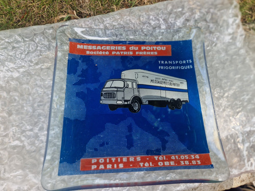 Cendrier verre camion - cendrier,
