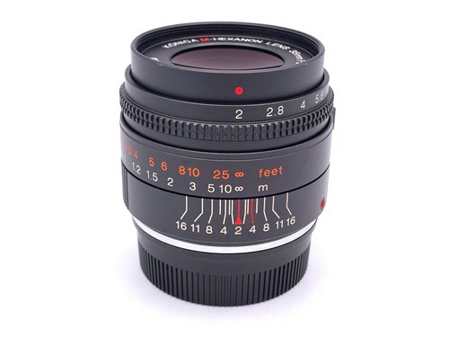 Konica hexanon objectif 35mm - m-hexanon,