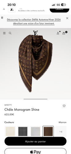 Chale louis vuitton - chale,