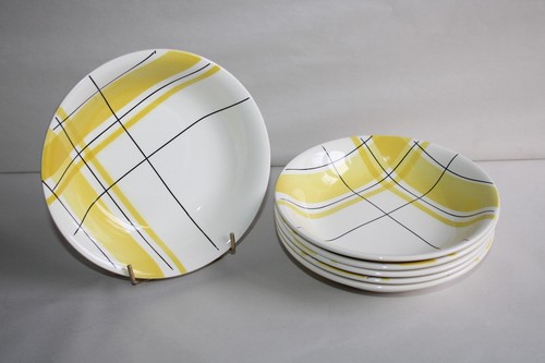 Assiettes calotte en - 6,