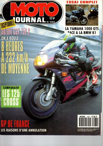 Moto journal n01065 suzuki - n01065, 92