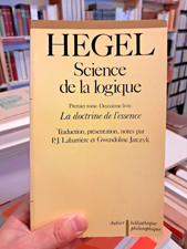 HEGEL | Science de la logique
