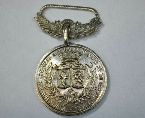 Medaille ancienne musique nord - ancienne,