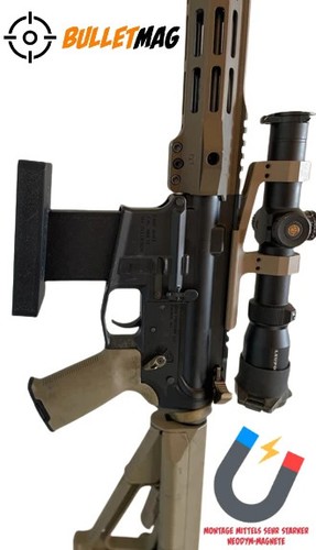 Porte armes se fixe à - -,