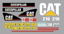 Décalcomanies Compatibles Pour CATERPILLAR 216 Kit Adhésif Complet