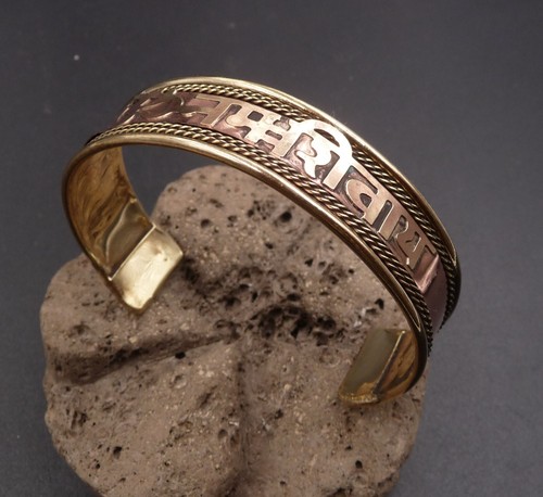 Bracelet tibétain cuivre - bracelet,