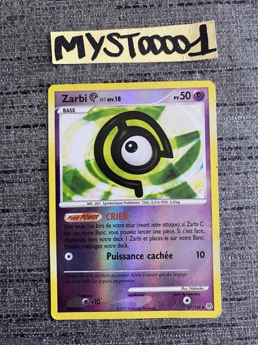 Carte pokemon zarbi - pokemon,