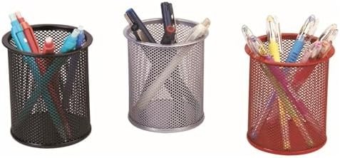 Pot crayons maille - crayons, métallique