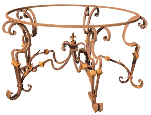 Biscottini base table - base, ronde