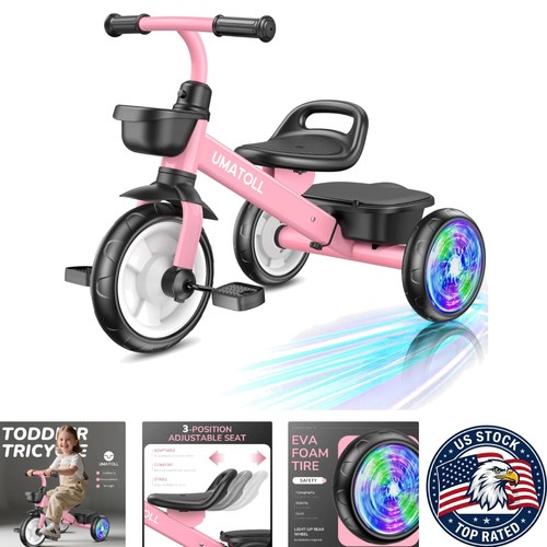 Pink toddler tricycle - pink,