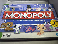 Monopoly Littlest Pet Shop Edition Board Game Incomplete [Parts] Read