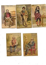 ancien CHROMO  gaufré  h. 10