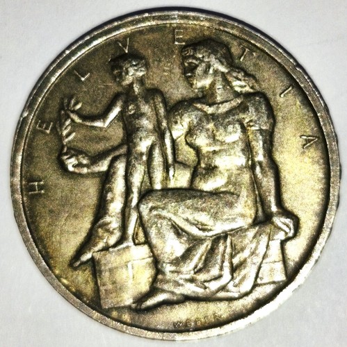 Rare francs suisse argent - 5,