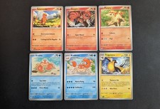 Lot Cartes Pokémon Rouge Feu