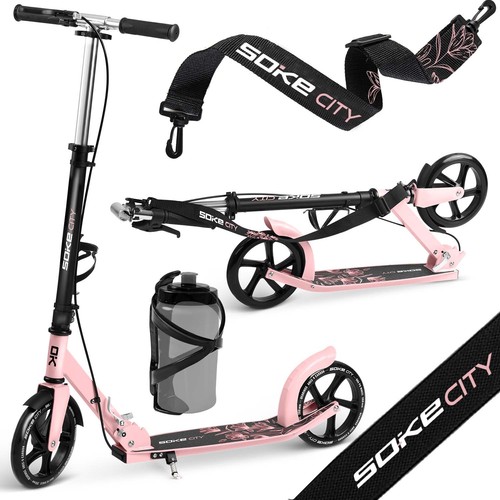 Soke city scooter noir rose - -,