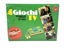 VINTAGE PONG CONSOLE REEL TV GAME 4 TV GAMES NEW IN BOX# FS