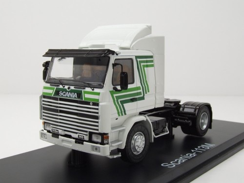 Scania 113 white 1987 - scania,
