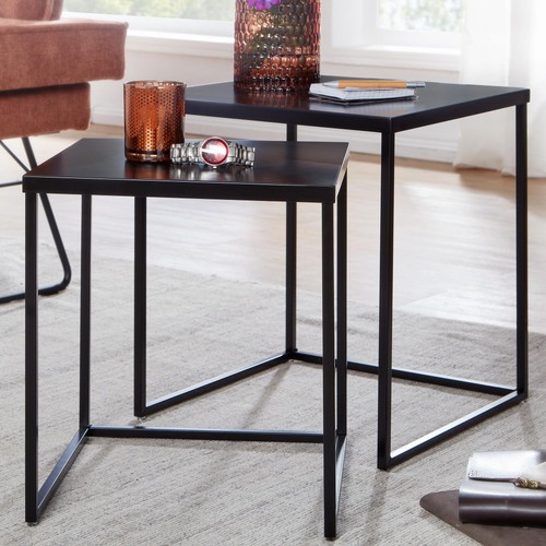 Finebuy tables gigognes métal - tables,