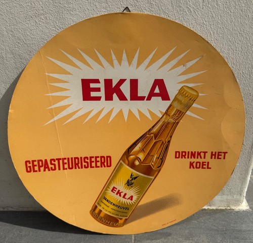 Ancien carton présentoir ekla - carton,