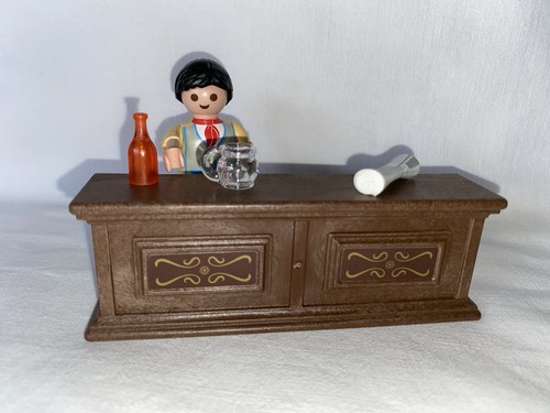 Playmobil bar comptoir barman - bar,