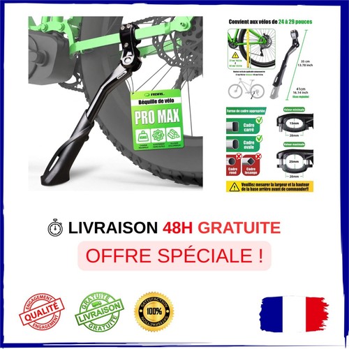 Rbrl béquille vélo - rbrl,