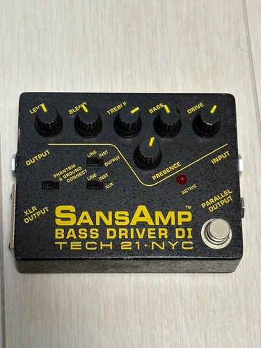 Sansamp tech21 bass - tech21, di
