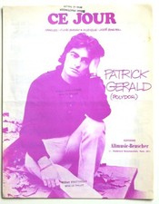 Partition vintage sheet music